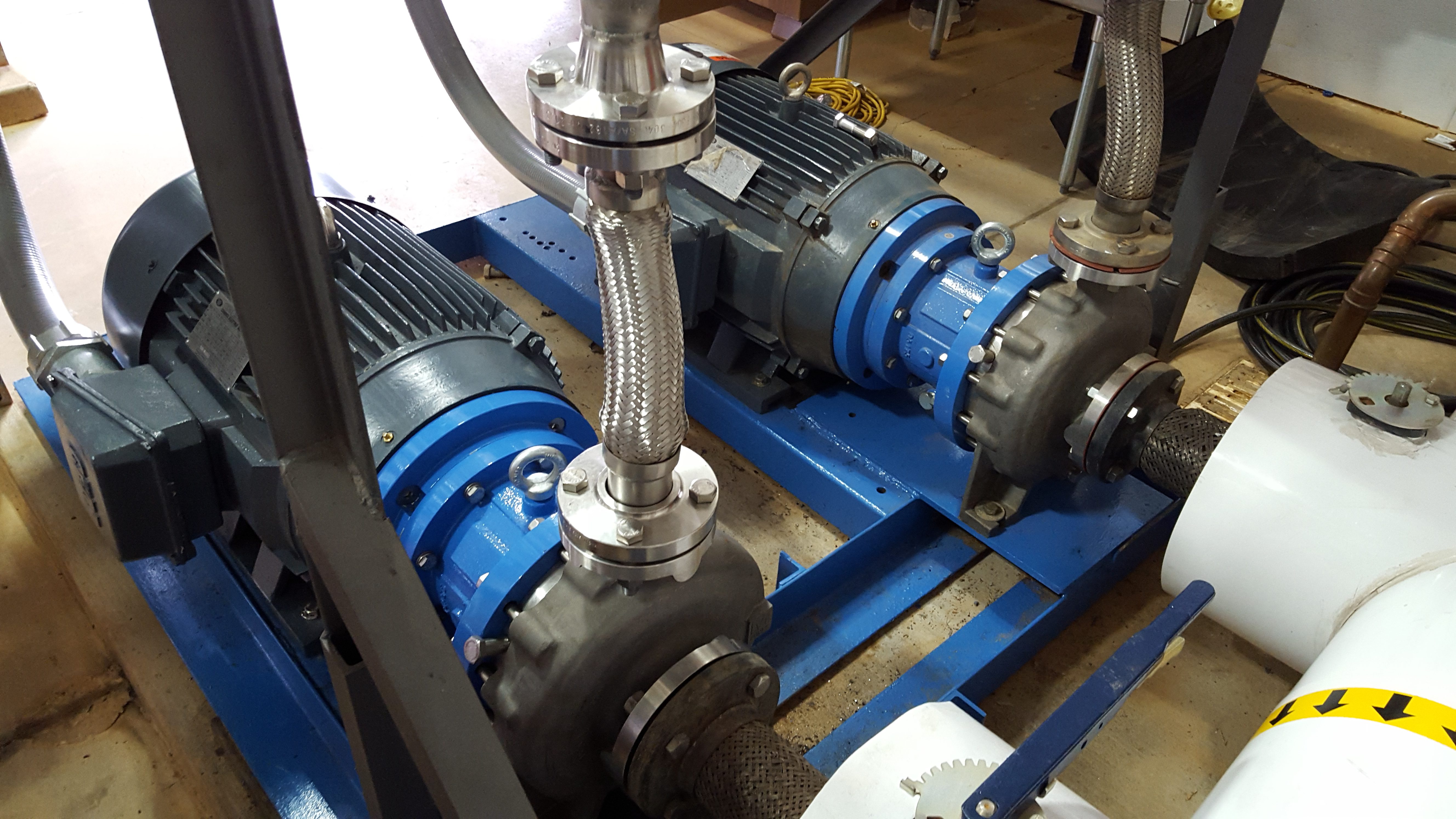 Clean in Place (CIP) Pumps and Systems
